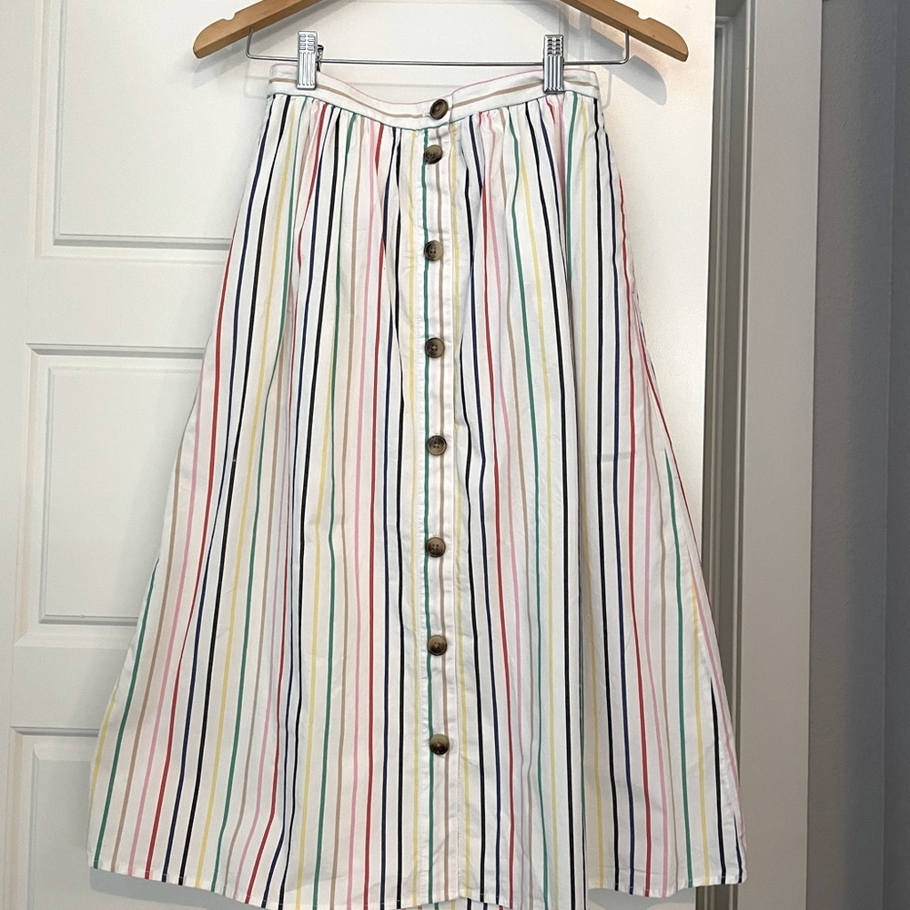 Jcrew summer skirt. Size xs with pockets!